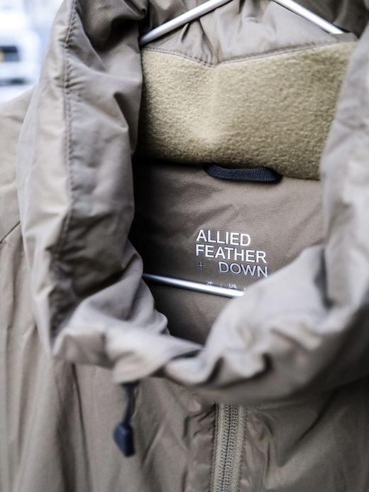 ALLIED FEATHER+DOWN COCOON DOWN COAT / Black
