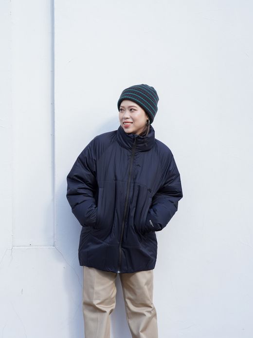 ALLIED FEATHER+DOWN COCOON DOWN COAT / Black