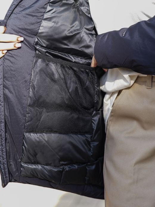 ALLIED FEATHER+DOWN COCOON DOWN COAT / Black