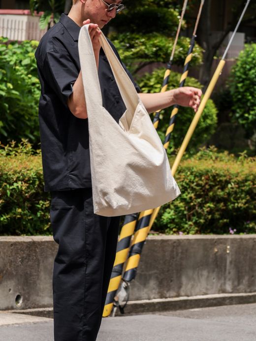 organicsta ORGANIC COTTON CANVAS MARCHE BAG / Kinari