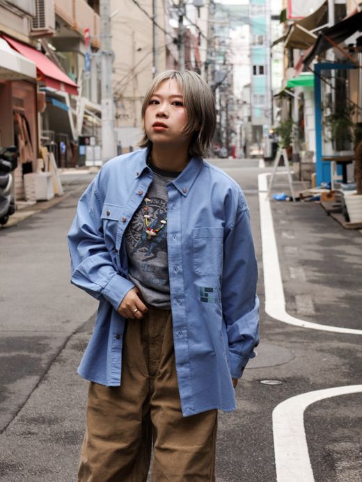 VOO NEO INDIGO SHIRTS / Sax