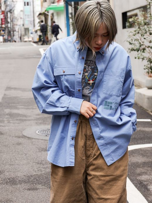 VOO NEO INDIGO SHIRTS / Sax