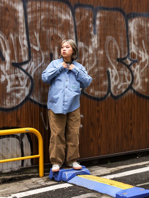 VOO NEO INDIGO SHIRTS / Sax
