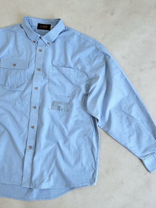VOO NEO INDIGO SHIRTS / Sax