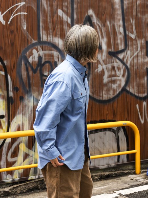 VOO NEO INDIGO SHIRTS / Sax