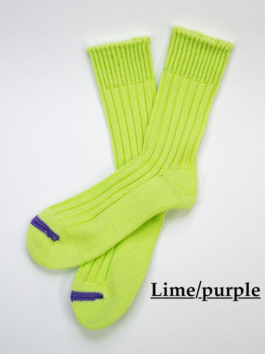 ROTOTO CHUNKY RIBBED CREW SOCKS
