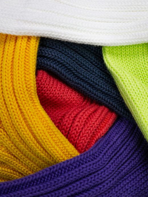 ROTOTO CHUNKY RIBBED CREW SOCKS