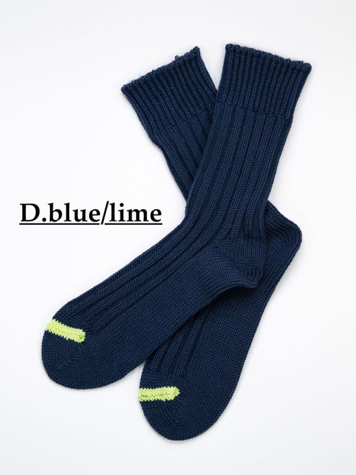 ROTOTO CHUNKY RIBBED CREW SOCKS