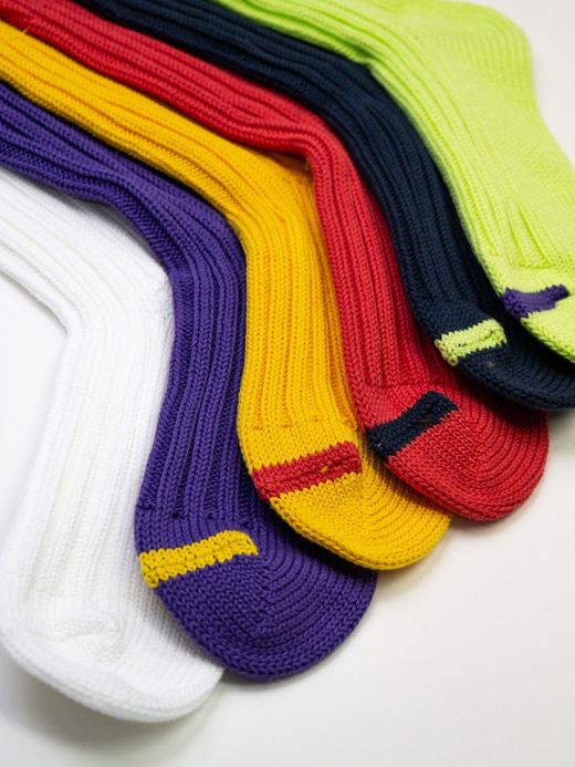ROTOTO CHUNKY RIBBED CREW SOCKS