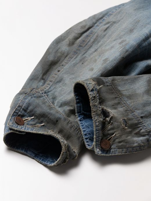ANACHRONORM DAMAGED LIGHToz BM DENIM COVERALL / Indigo