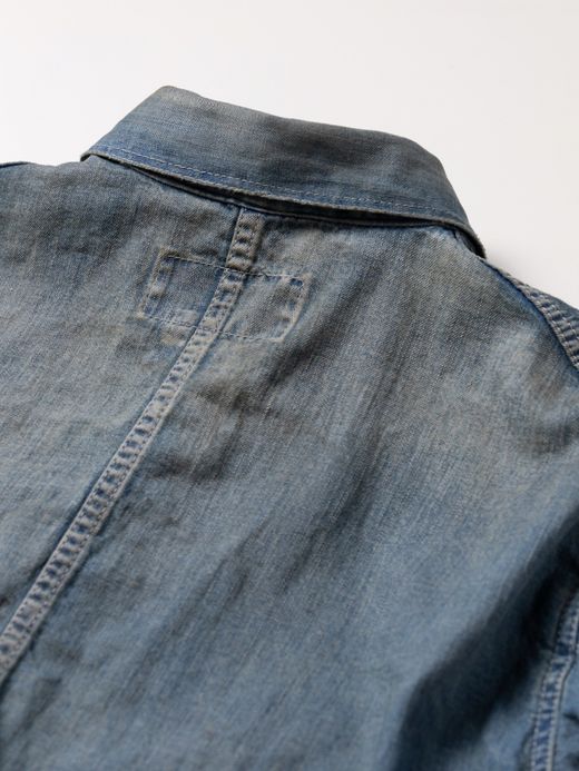 ANACHRONORM DAMAGED LIGHToz BM DENIM COVERALL / Indigo