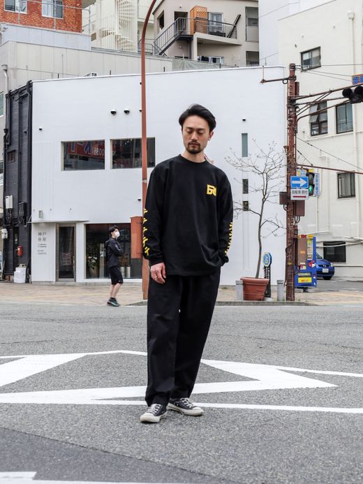 VOO FテV LS TEE / Black