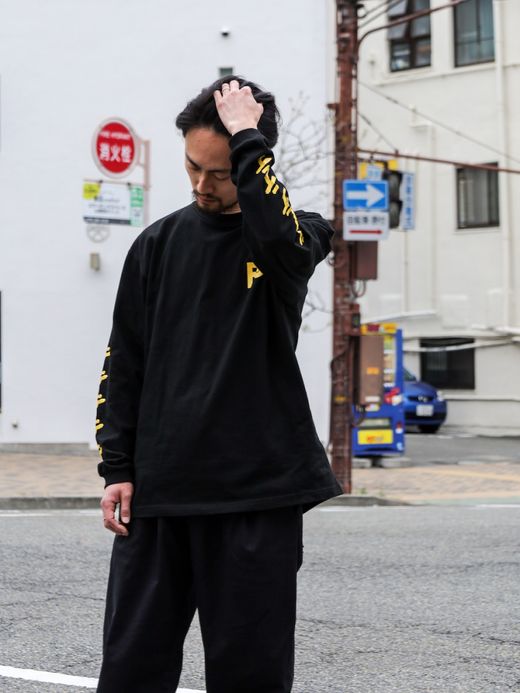 VOO FテV LS TEE / Black