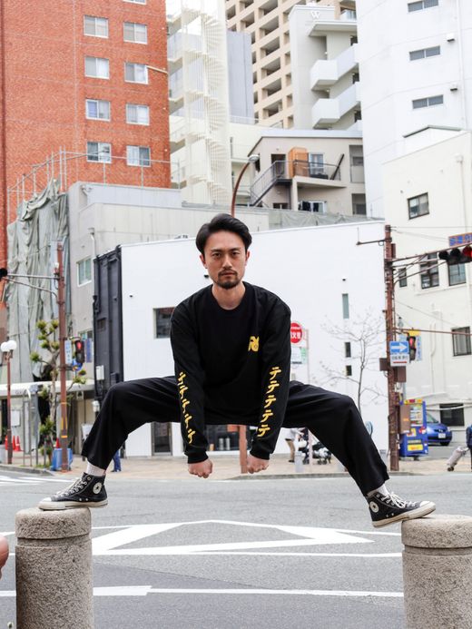 VOO FテV LS TEE / Black