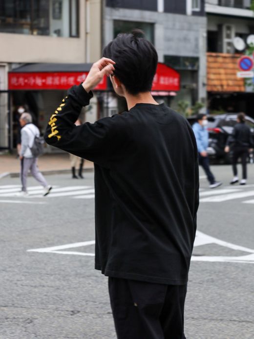 VOO FテV LS TEE / Black