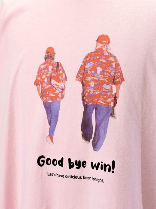 JHANKSON GOOD BYE LONG TEE / Pink