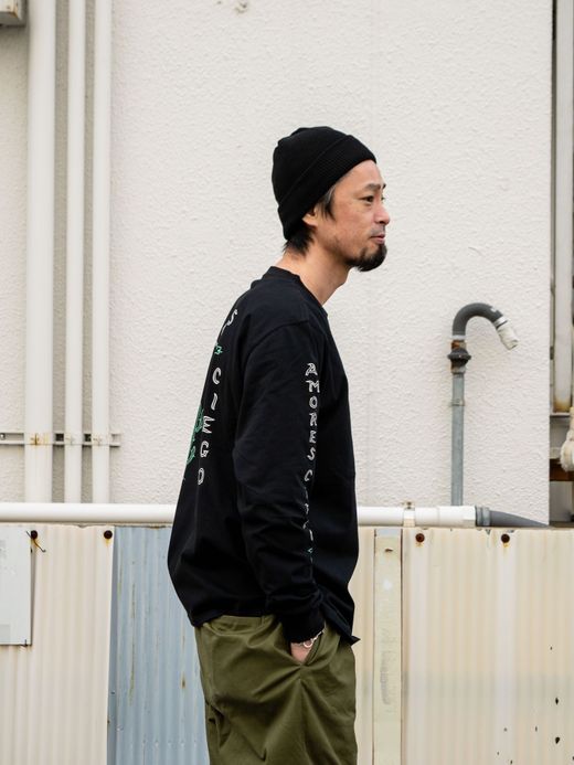 ROARK REVIVAL "AMOR ES CIEGO" L/S TEE / Black