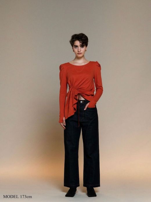 AMBERGLEAM SKIN COTTON ART TOPS / Valencia