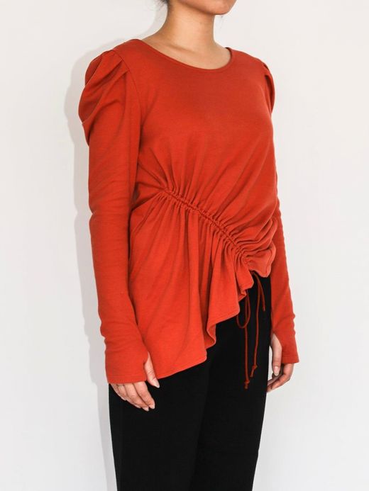 AMBERGLEAM SKIN COTTON ART TOPS / Valencia