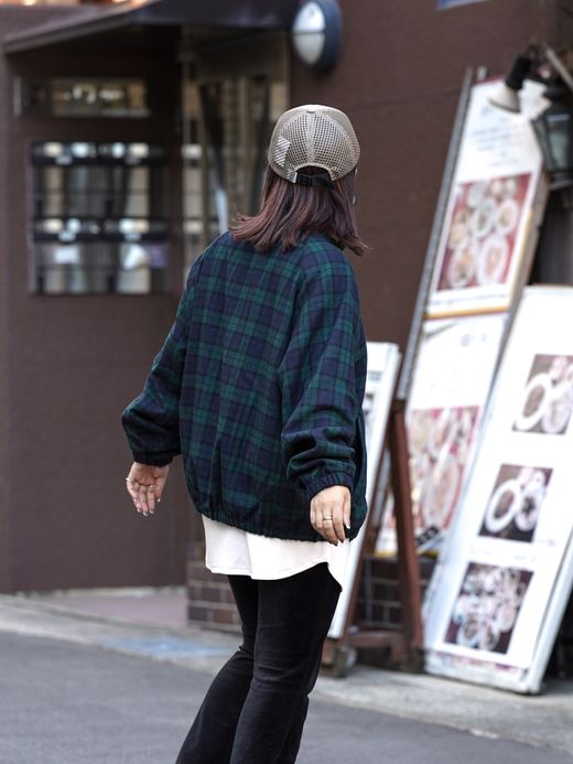VOO K.O.C STAND JACKET / Black watch