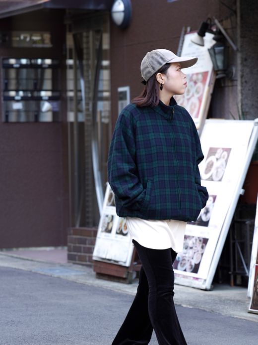 VOO K.O.C STAND JACKET / Black watch