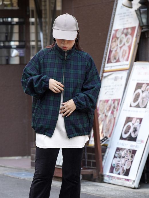 VOO K.O.C STAND JACKET / Black watch