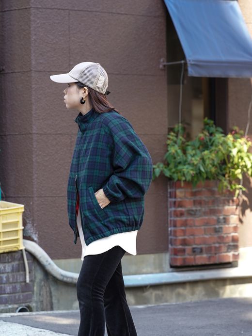 VOO K.O.C STAND JACKET / Black watch