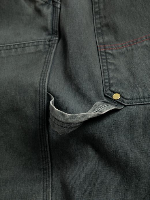 ANACHRONORM DOUBLE KNEE DUCK PAINTER PANTS / Black