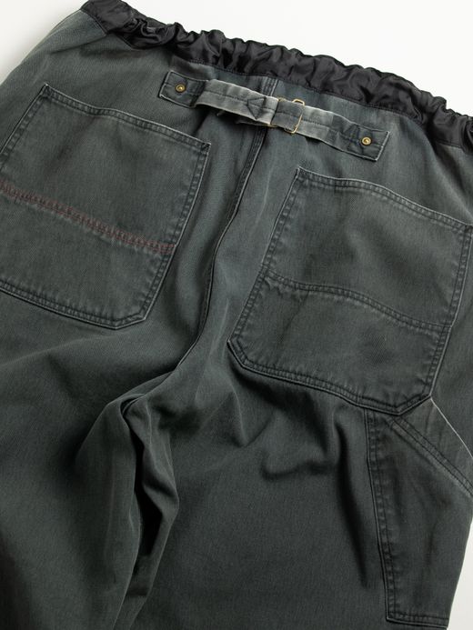 ANACHRONORM DOUBLE KNEE DUCK PAINTER PANTS / Black