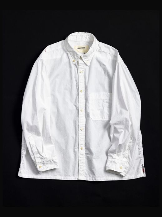 ANACHRONORM STANDARD WIDE B.D SHIRTS / White