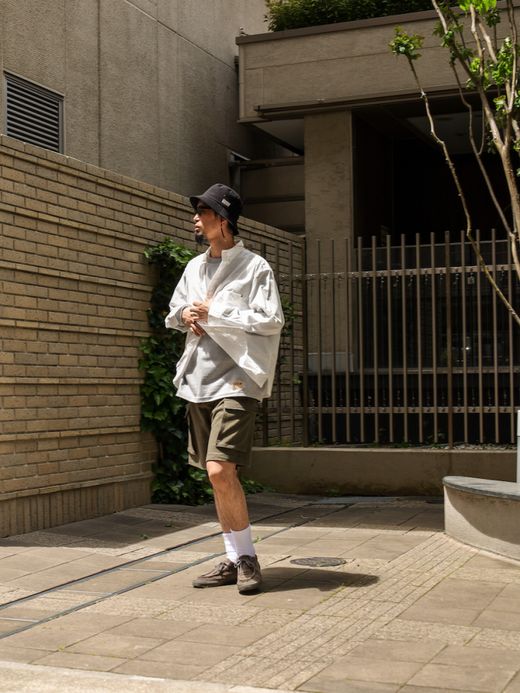 ANACHRONORM STANDARD WIDE B.D SHIRTS / White