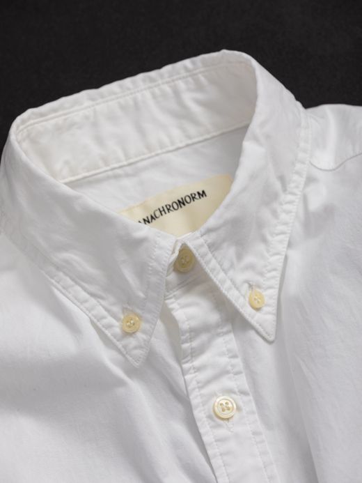 ANACHRONORM STANDARD WIDE B.D SHIRTS / White