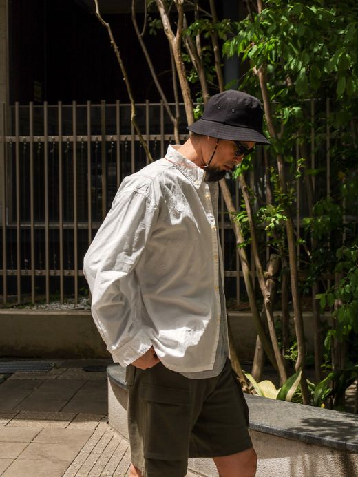 ANACHRONORM STANDARD WIDE B.D SHIRTS / White