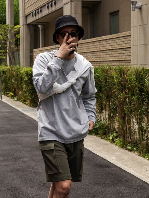 ANACHRONORM STANDARD WIDE B.D SHIRTS / White