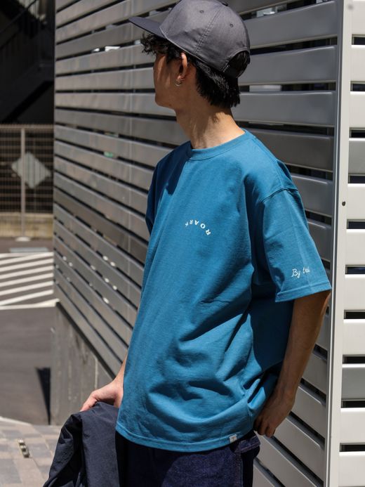 ROARK REVIVAL "WAYWARD YOUTH" FINE TECH DRY TEE / Steel blue