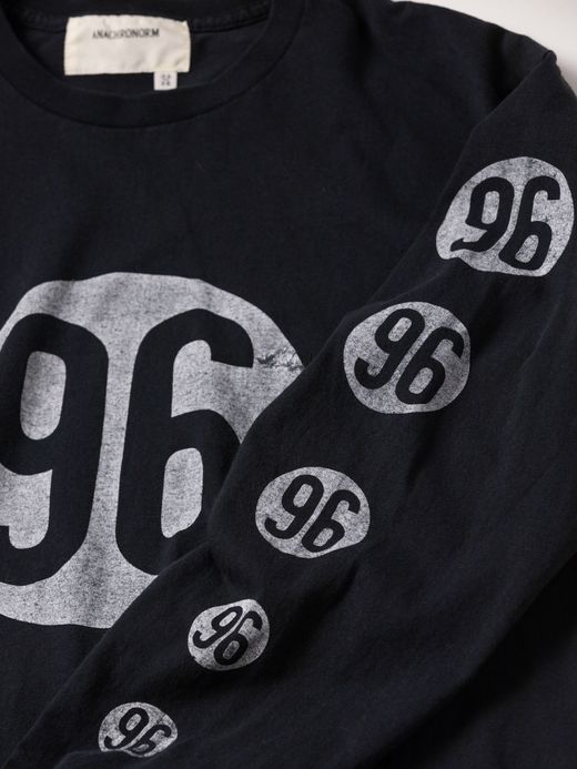 ANACHRONORM NUMBER 96 L/S T-S / Black
