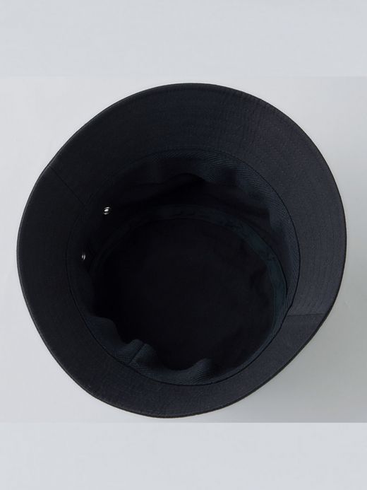 organicsta ORGANIC COTTON TWILL BUCKET HAT / Black