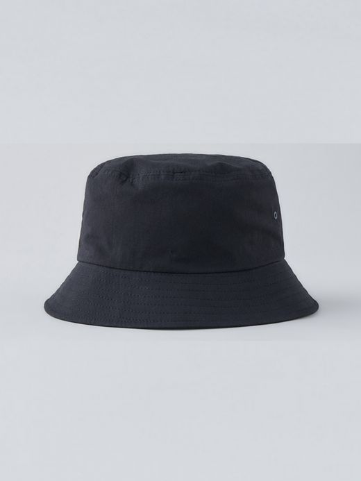 organicsta ORGANIC COTTON TWILL BUCKET HAT / Black
