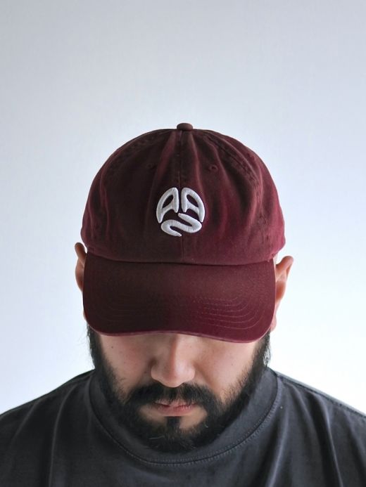 ANACHRONORM SUN FADED ROUND LOGO CAP / 3colors
