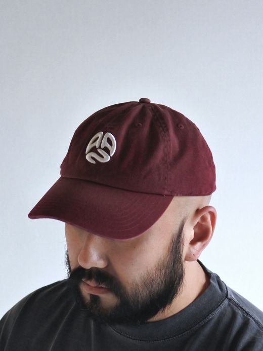 ANACHRONORM SUN FADED ROUND LOGO CAP / 3colors