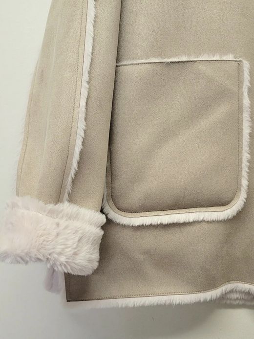 VOO NEO MOUTON HOODY / Sand