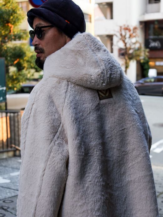 VOO NEO MOUTON HOODY / Sand