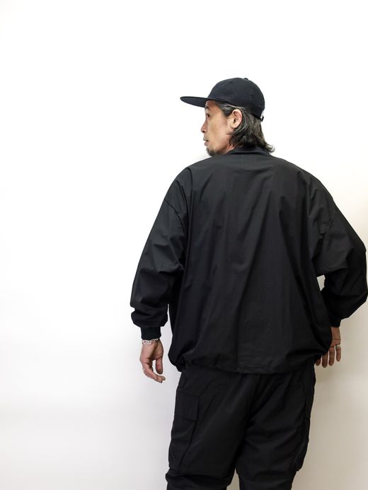 S.F.C BIG NYLON LS TEE / Black