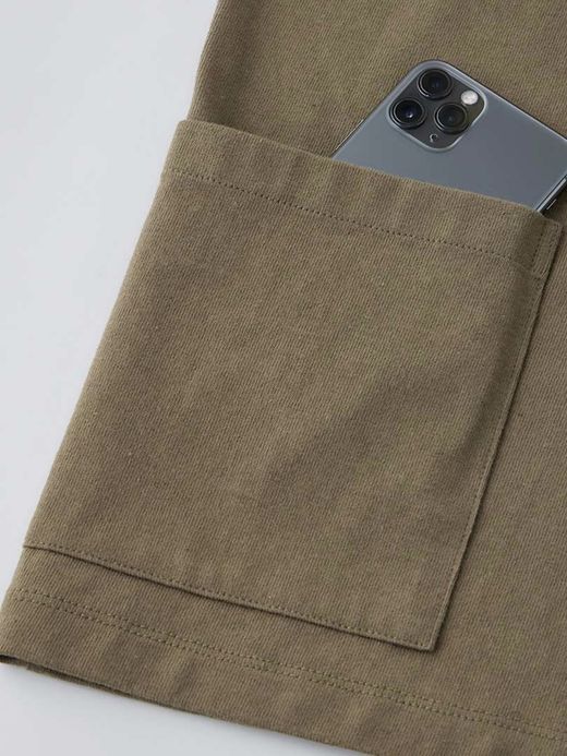 organicsta 7.3oz ORGANIC HEAVY COTTON SHORT SLEEVE POCKET TEE / Olive