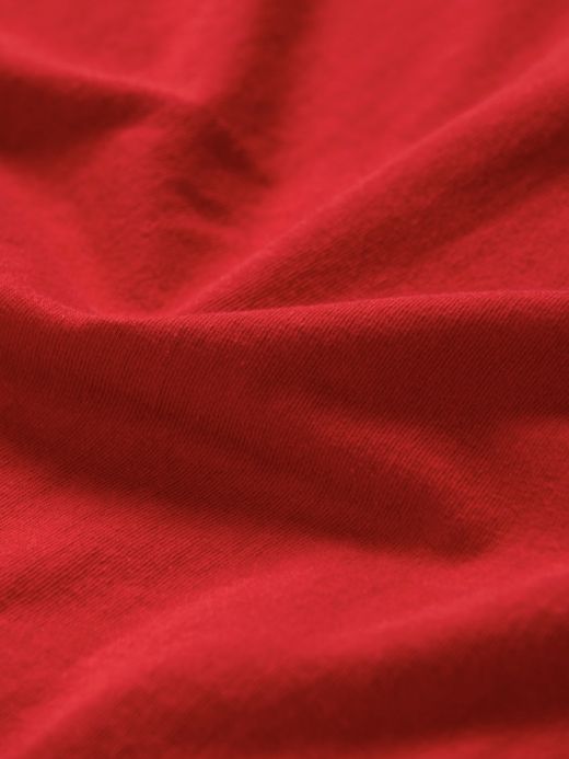 ANACHRONORM SPACE NEEDLE DAMAGED L/S T-S / Red