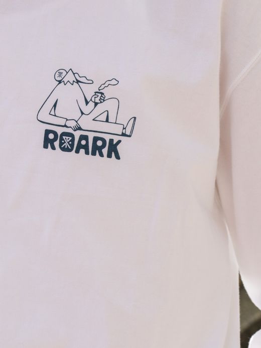 ROARK REVIVAL "MOUNT UNHUSTLE" LS TEE / White
