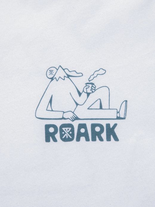 ROARK REVIVAL "MOUNT UNHUSTLE" LS TEE / White