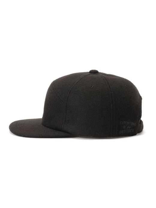 ROARK REVIVAL "TRIP OBSESSED" MELTON 6PANEL CAP / Black