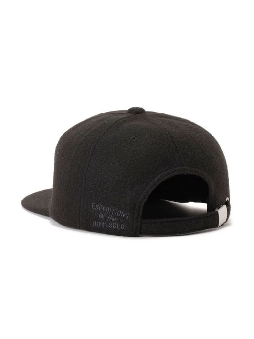 ROARK REVIVAL "TRIP OBSESSED" MELTON 6PANEL CAP / Black