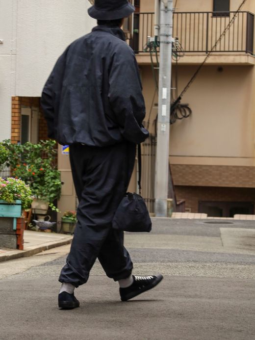 S.F.C WIDE TAPERED EASY PANTS (REAL TREE CAMO) / Black tree camo